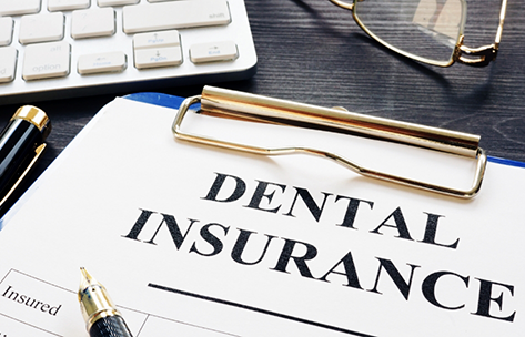 Dental insurance paperwork